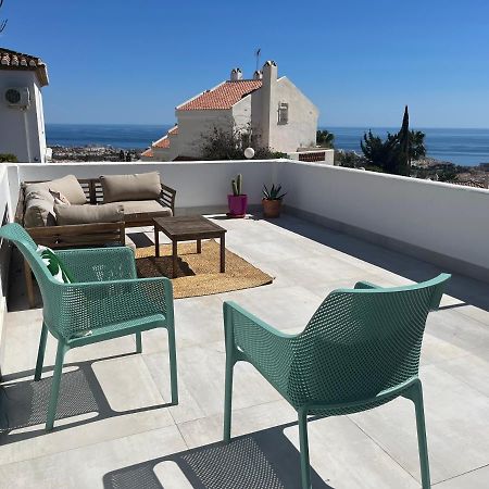 A Terrace With Sea View, 2 Bedrooms Apartment In Benalmádena Eksteriør billede