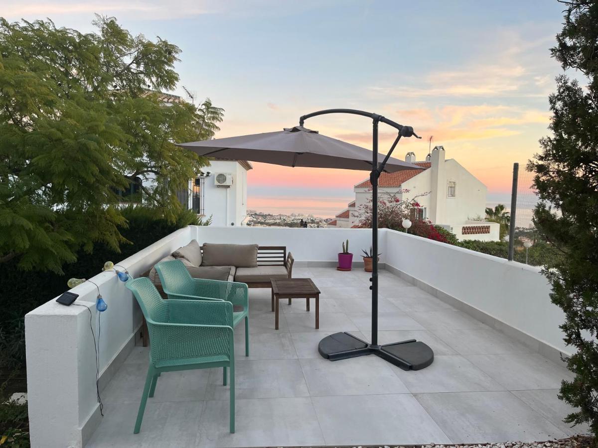 A Terrace With Sea View, 2 Bedrooms Apartment In Benalmádena Eksteriør billede