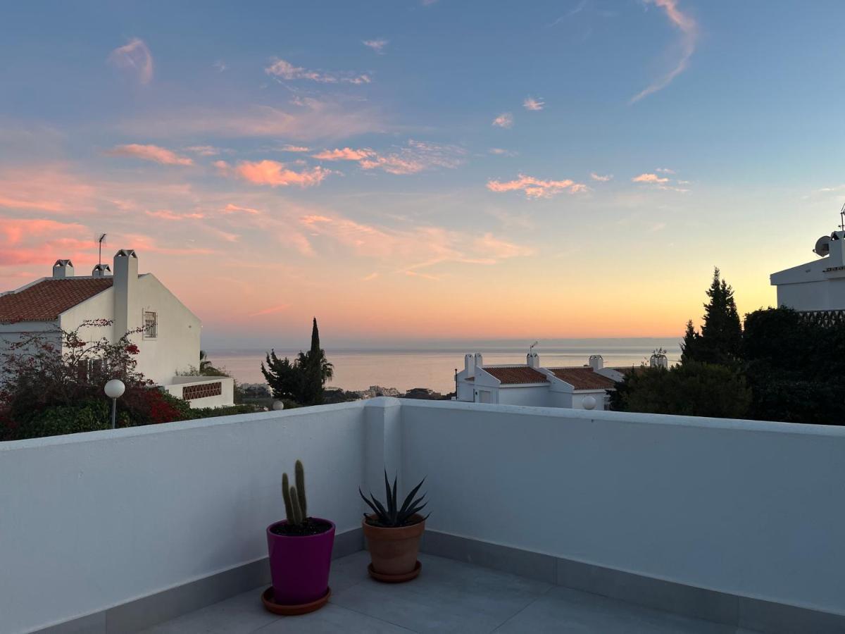 A Terrace With Sea View, 2 Bedrooms Apartment In Benalmádena Eksteriør billede