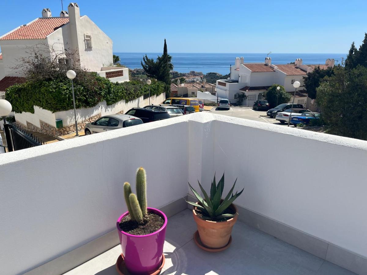 A Terrace With Sea View, 2 Bedrooms Apartment In Benalmádena Eksteriør billede